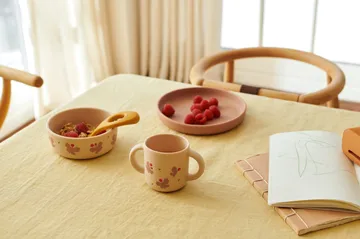 Vivi printed conjunto de mesa 4 peças - Butterfly-apple blossom - Liewood