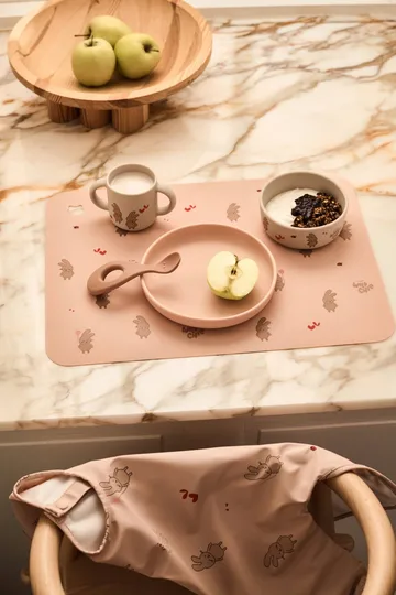 Vivi printed conjunto de mesa 4 peças - Wild child/Rosey - Liewood