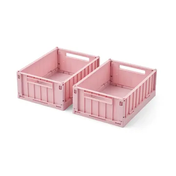 Weston caixa de arrumação - Rose blush, S, pack de 2 - Liewood