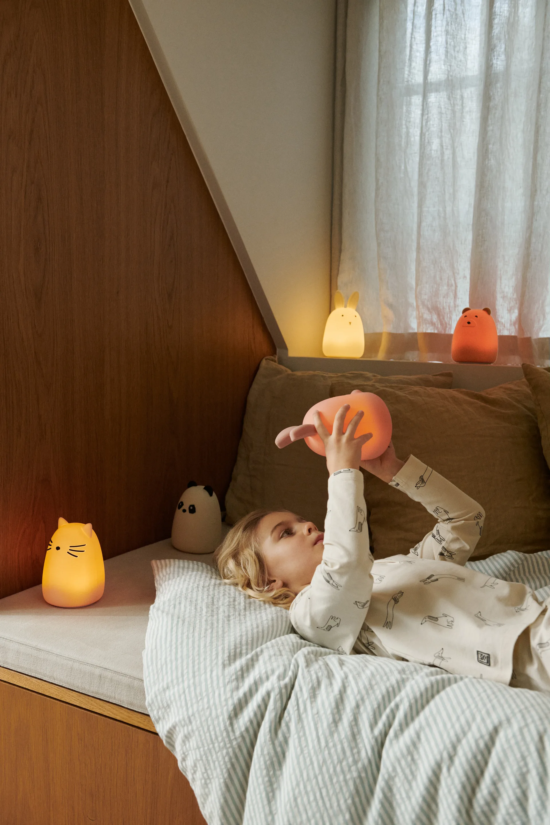 Winston luz de noite com panda, Panda creme de la creme Liewood