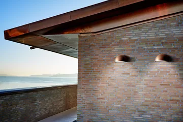 Candeeiro de parede Rørhat - Copper raw, LED - Light-Point