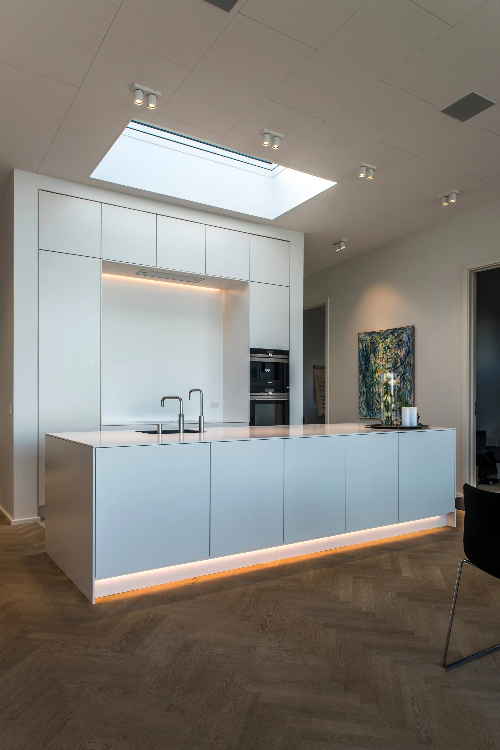 Focus 2 candeeiro de parede e teto switch tune, White Light-Point