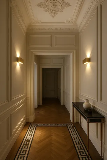 Linea W3 candeeiro de parede switch tune - Latão, 7x60 cm - Light-Point