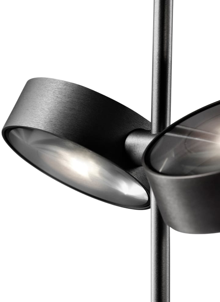 Orbit candeeiro de chão, Preto carbono Light-Point