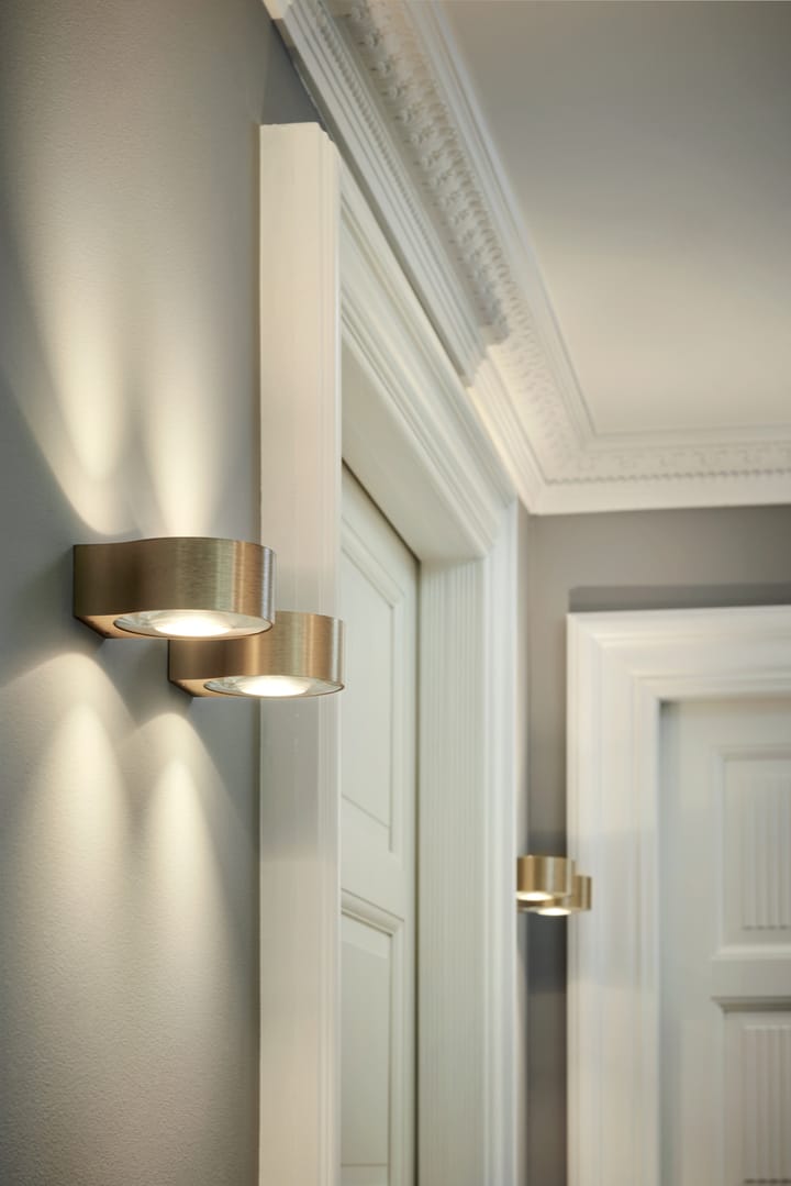 Orbit candeeiro de parede W1 2700K, Latão Light-Point