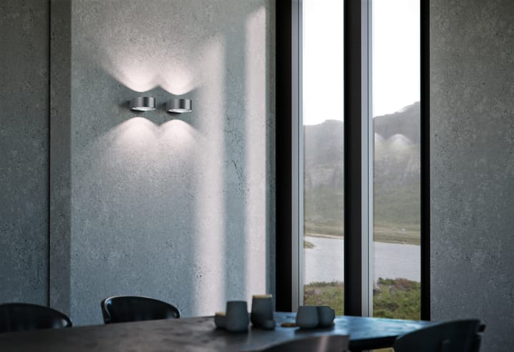 Orbit candeeiro de parede W1 2700K, Titânio Light-Point