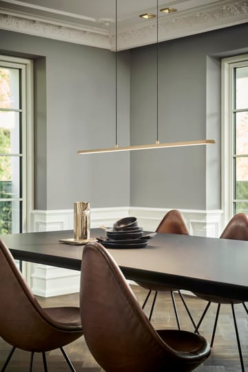 Slim S1200 candeeiro suspenso - Latão - Light-Point