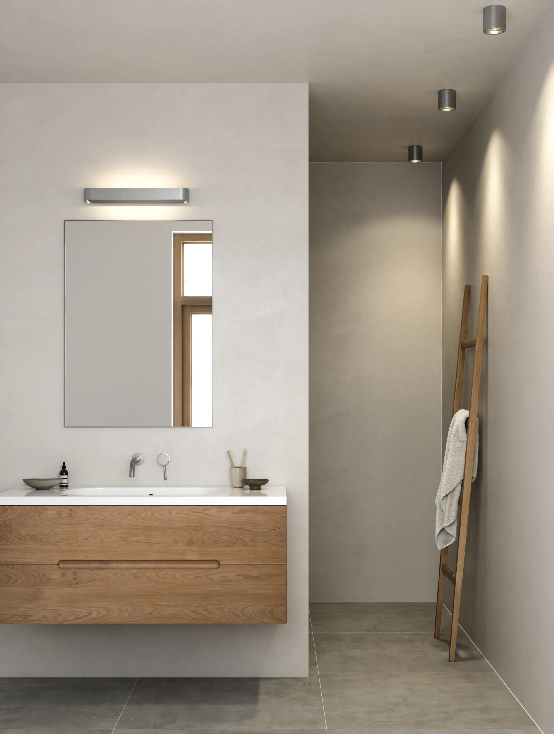 Solo Round foco, Titânio Light-Point