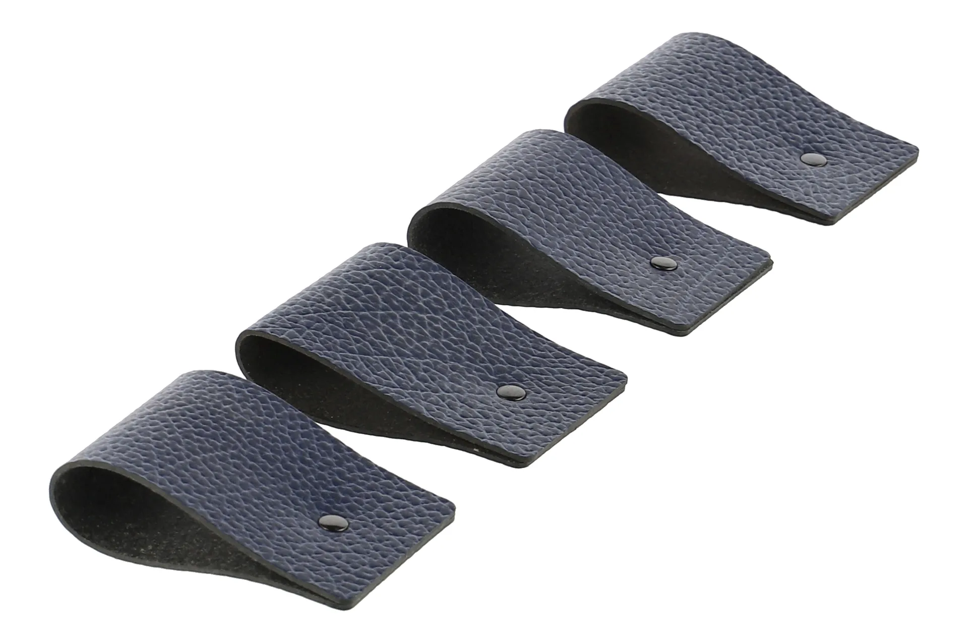 Argola para guardanapos Loop name, 4 un., Azul marinho LIND DNA