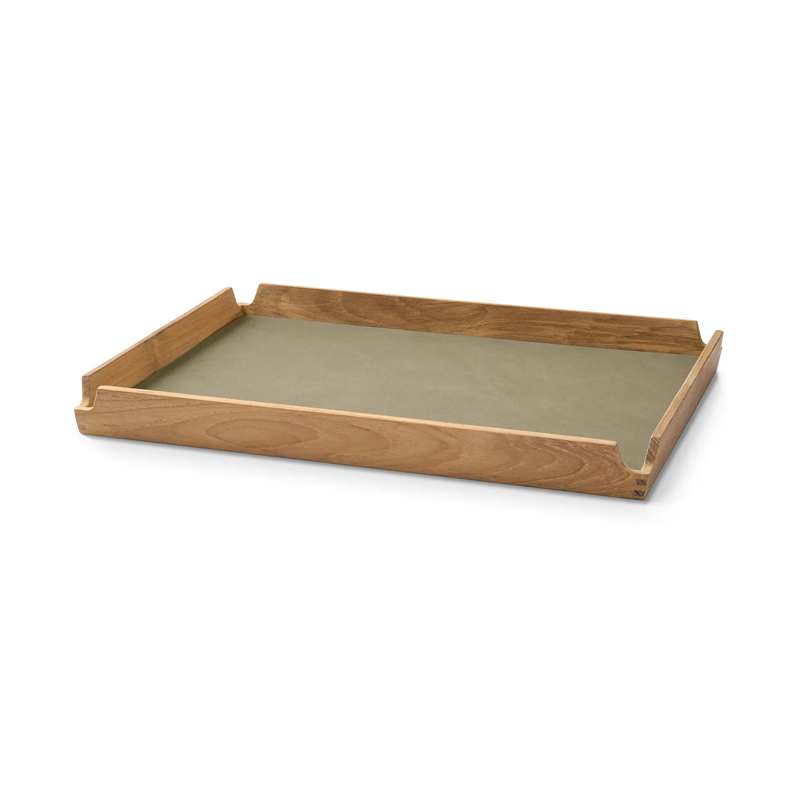 Bandeja de teca Airy square M, Nupo herbal dust LIND DNA