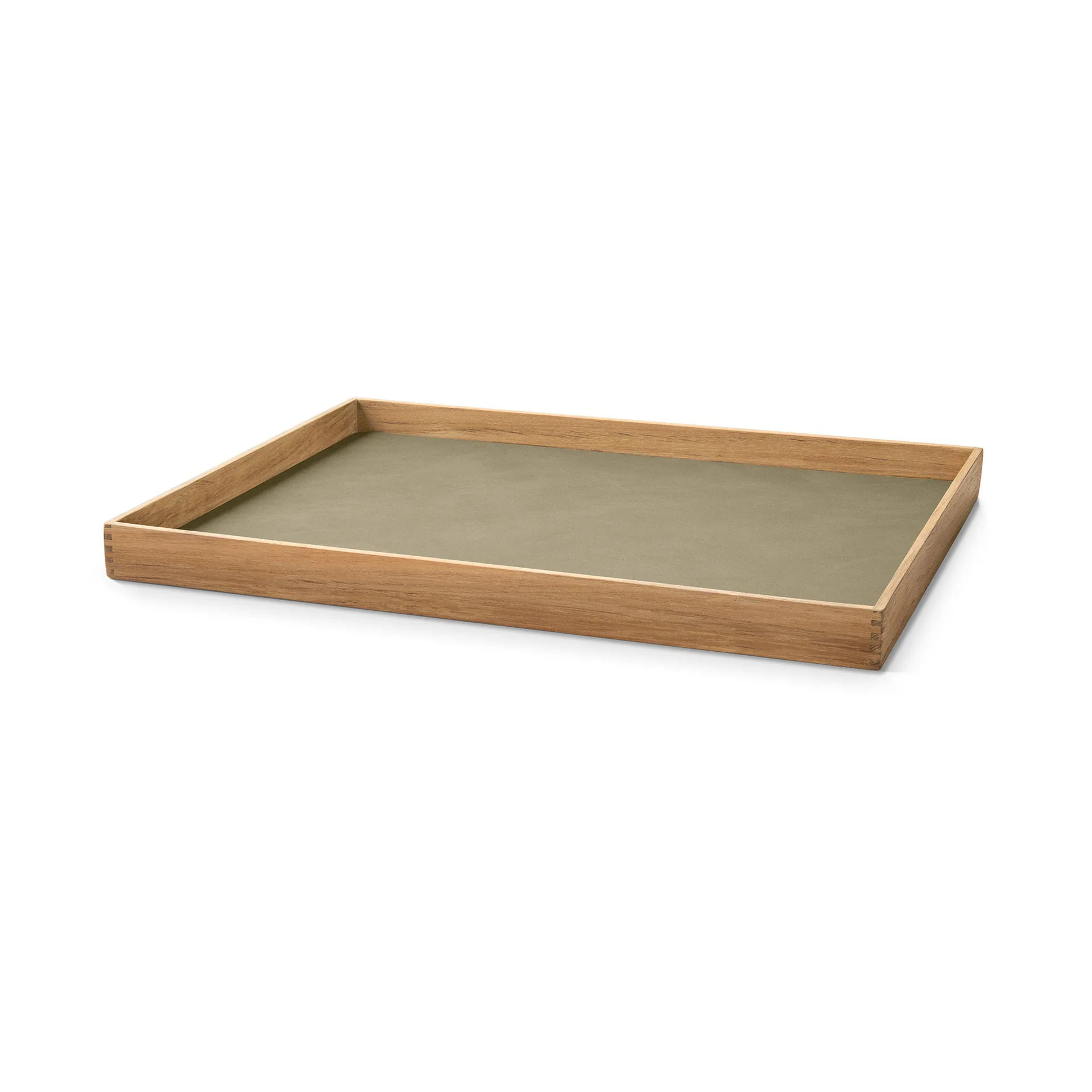 Bandeja de teca Even square L, Nupo herbal dust LIND DNA