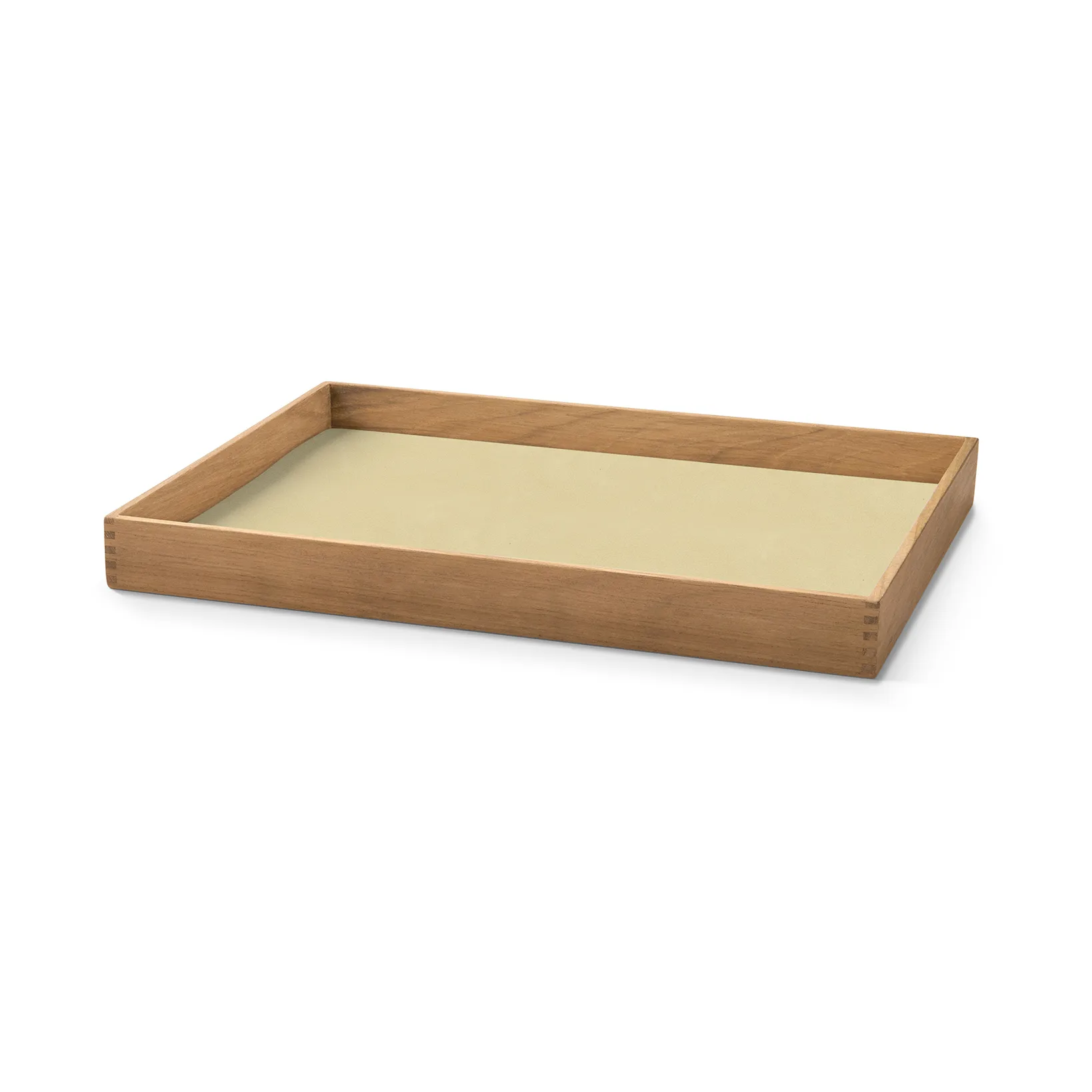 Bandeja de teca Even square M, Nupo lemon sorbet LIND DNA