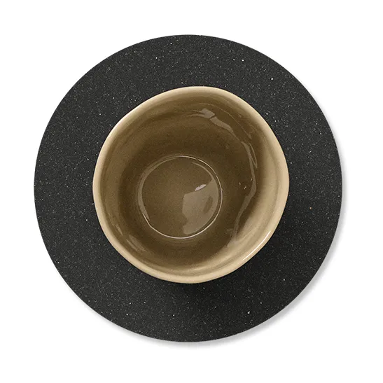 Base para copos Core circular, Flecked antracite LIND DNA