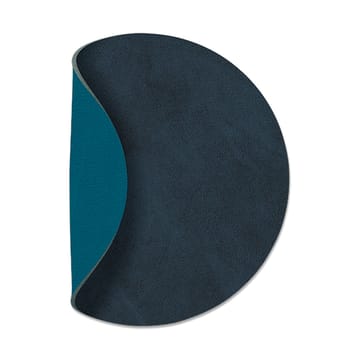 Base para copos Nupo circle, reversível, 1 un. - Midnight blue-petrol - LIND DNA