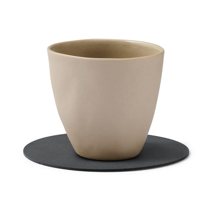 Base para copos reversível circular Cloud-Nupo 1 un., anthracite-pastel green LIND DNA