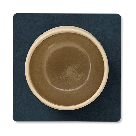 Base para copos reversível quadrada Nupo, 1 un., Midnight blue-petrol LIND DNA