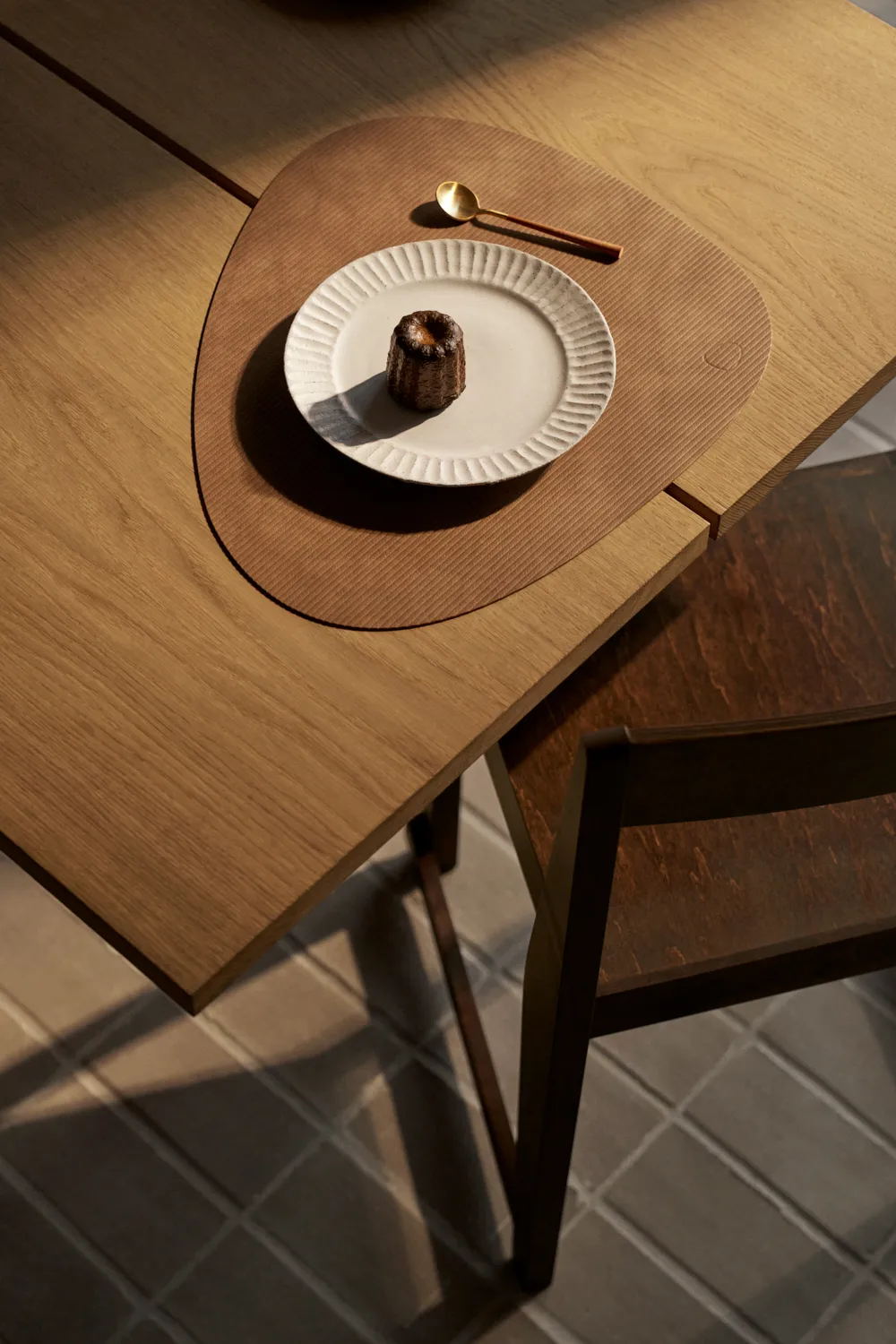 Corduroy individual de mesa curva L, Natureza LIND DNA