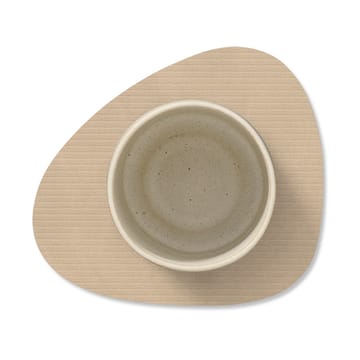 Corduroy porta-copos curva - Areia - LIND DNA