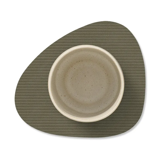 Corduroy porta-copos curva, Army Green LIND DNA