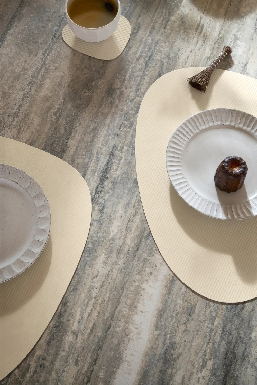 Corduroy porta-copos curva, Baunilha LIND DNA