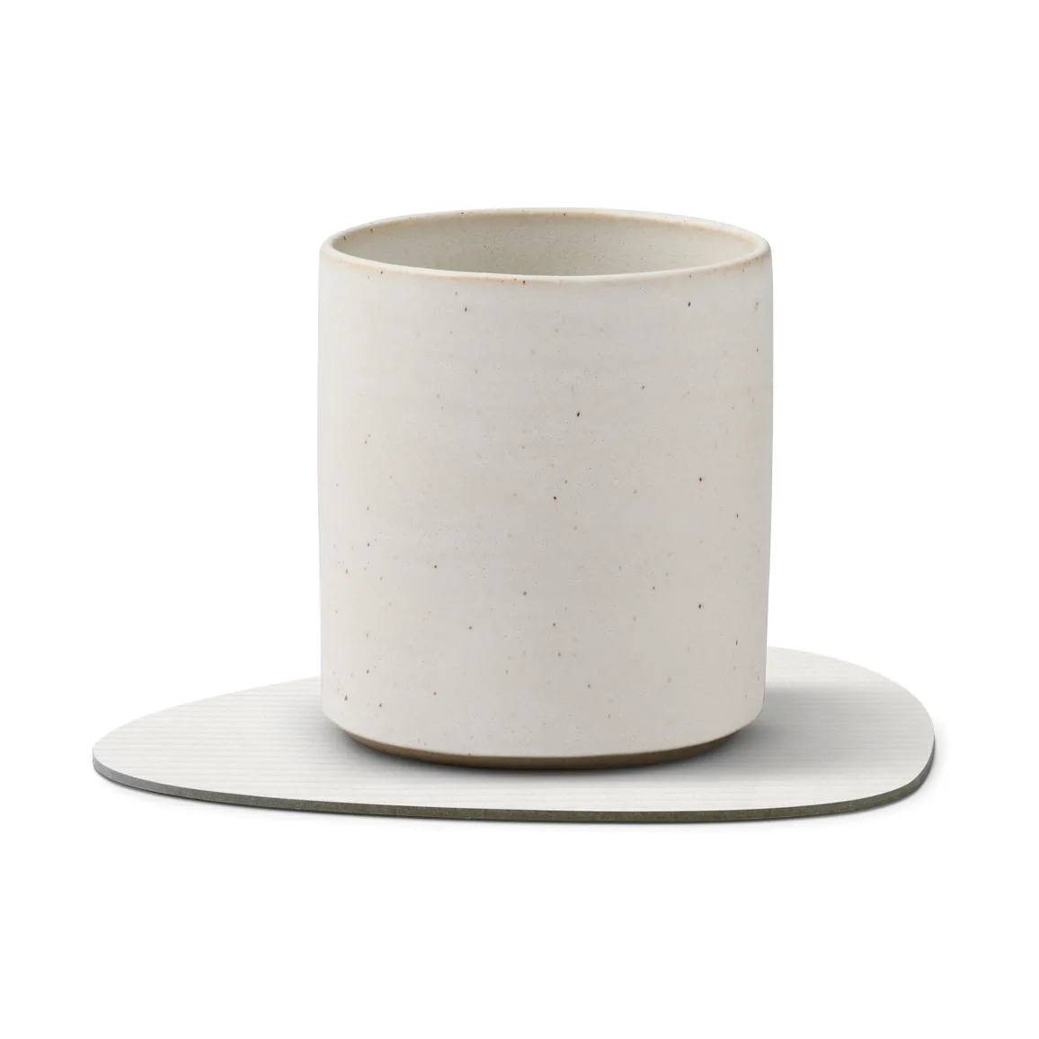 Corduroy porta-copos curva, Branco puro LIND DNA