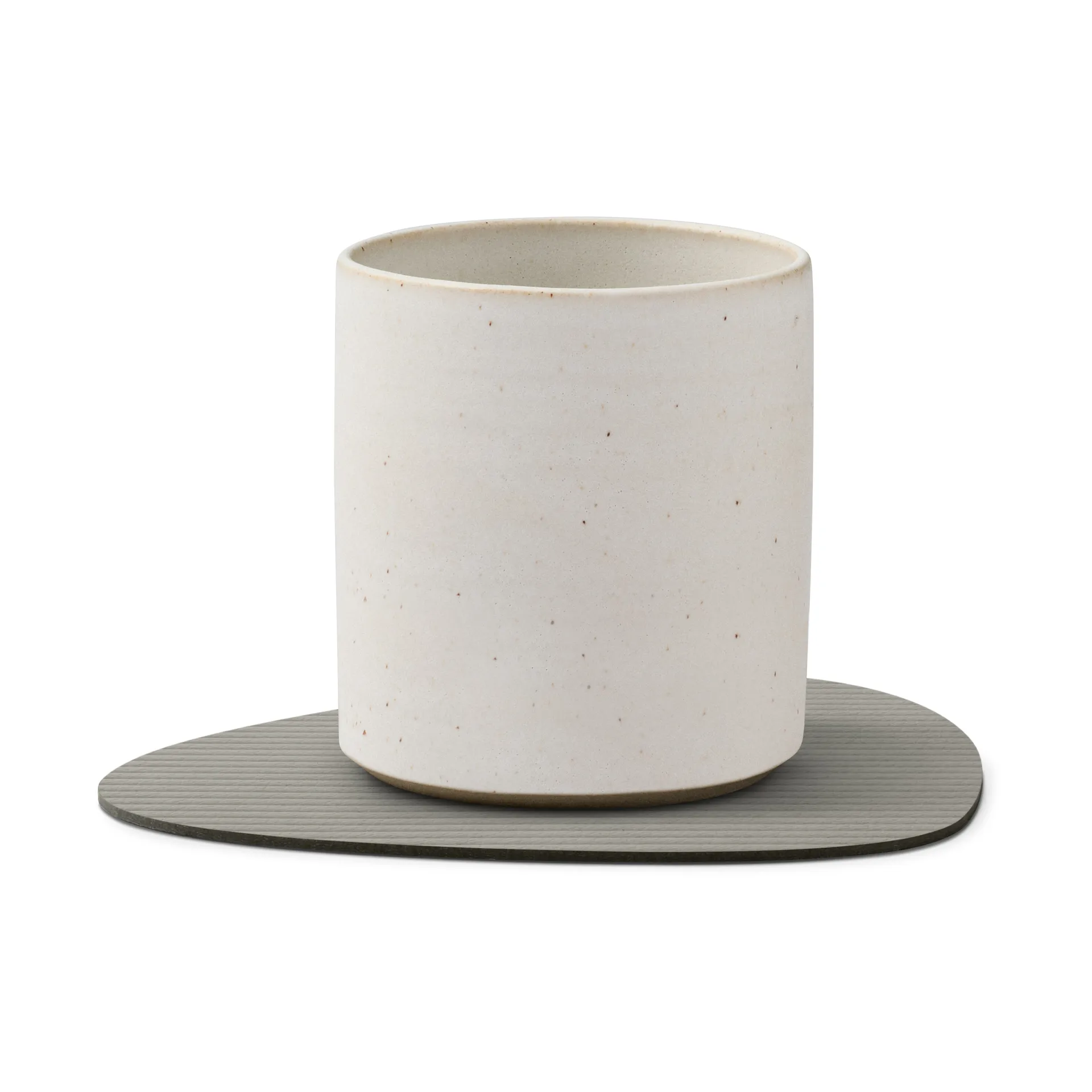 Corduroy porta-copos curva, Cinza claro LIND DNA