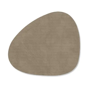 Corduroy porta-copos curva - Nomad Grey - LIND DNA