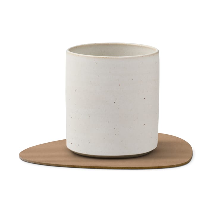 Corduroy porta-copos curva, Nougat LIND DNA