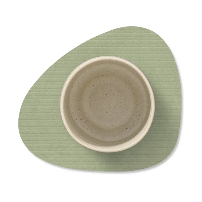Corduroy porta-copos curva, Olive Green LIND DNA