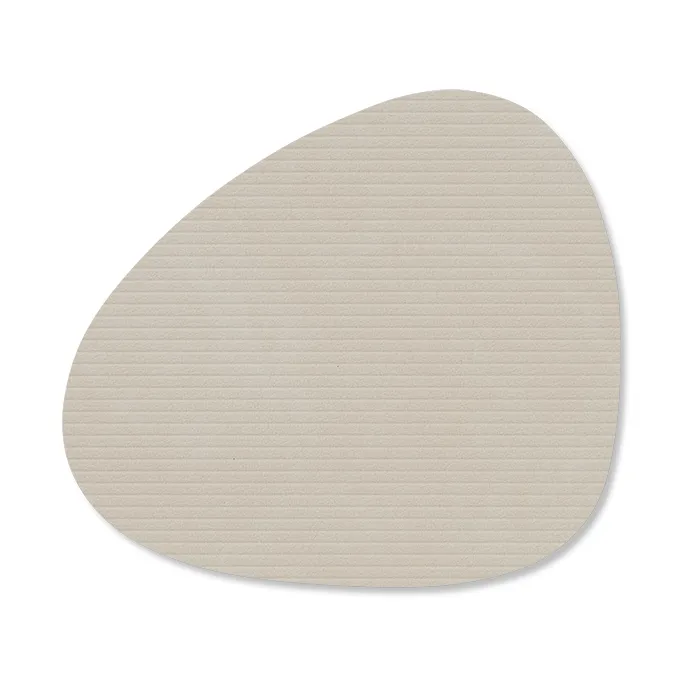Corduroy porta-copos curva, Oyster White LIND DNA