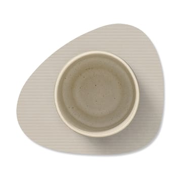 Corduroy porta-copos curva - Oyster White - LIND DNA