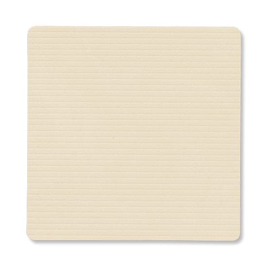 Corduroy porta-copos quadrado - Baunilha - LIND DNA