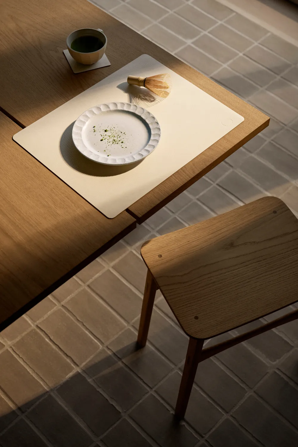 Corduroy porta-copos quadrado, Baunilha LIND DNA