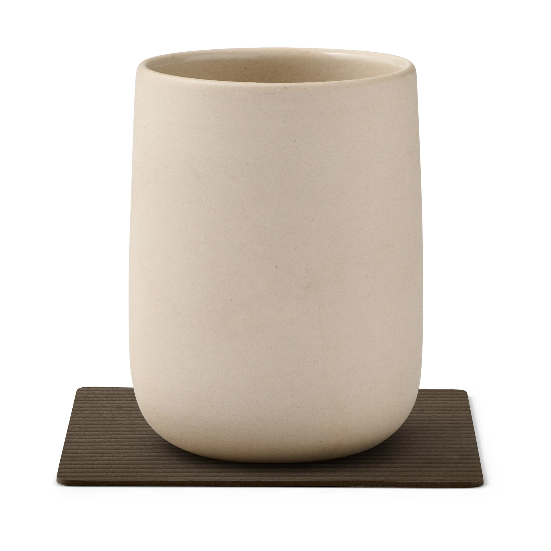 Corduroy porta-copos quadrado, Caviar LIND DNA