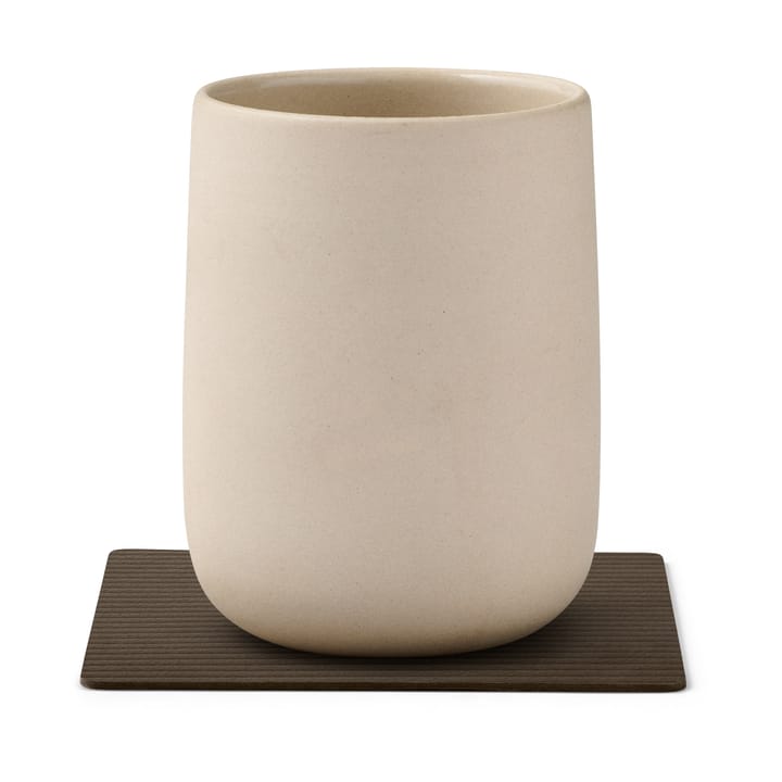 Corduroy porta-copos quadrado, Caviar LIND DNA