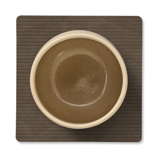 Corduroy porta-copos quadrado, Caviar LIND DNA