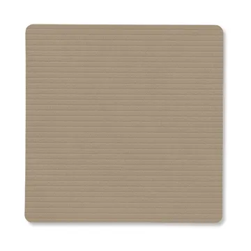 Corduroy porta-copos quadrado - Clay Brown - LIND DNA
