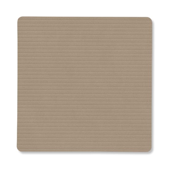 Corduroy porta-copos quadrado - Clay Brown - LIND DNA