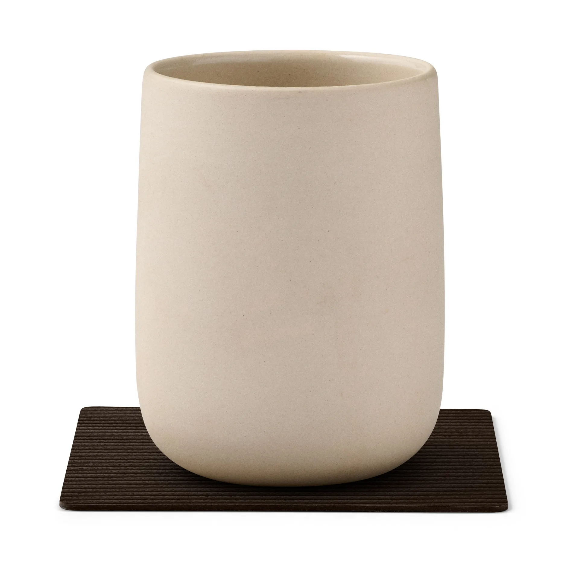 Corduroy porta-copos quadrado, Hazel LIND DNA