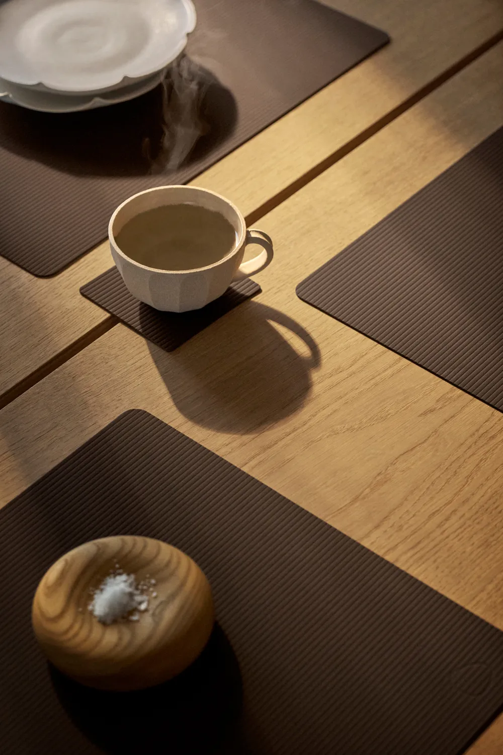 Corduroy porta-copos quadrado, Hazel LIND DNA