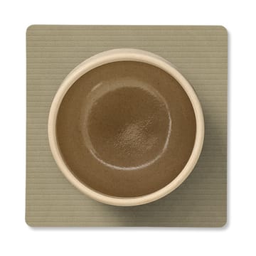 Corduroy porta-copos quadrado - Herbal Dust - LIND DNA