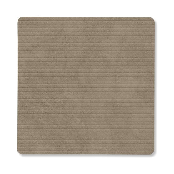 Corduroy porta-copos quadrado - Nomad Grey - LIND DNA