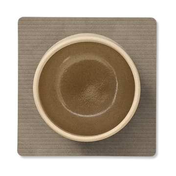 Corduroy porta-copos quadrado - Nomad Grey - LIND DNA