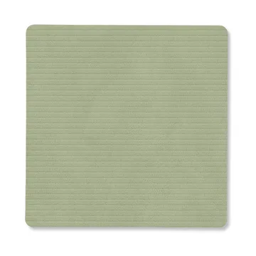 Corduroy porta-copos quadrado - Olive Green - LIND DNA