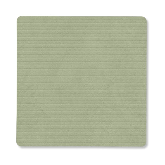 Corduroy porta-copos quadrado - Olive Green - LIND DNA