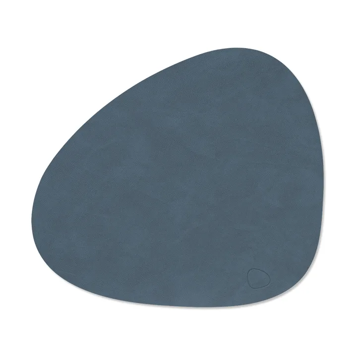 Individual curvo Nupo M - Azul escuro, 35x31 cm - LIND DNA