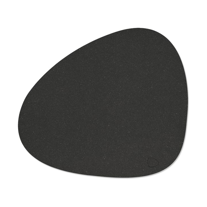 Individual de mesa Core curvo L - Flecked antracite - LIND DNA