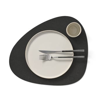 Individual de mesa Core curvo L - Flecked antracite - LIND DNA