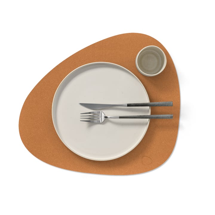 Individual de mesa Core curvo L, Flecked natureza LIND DNA
