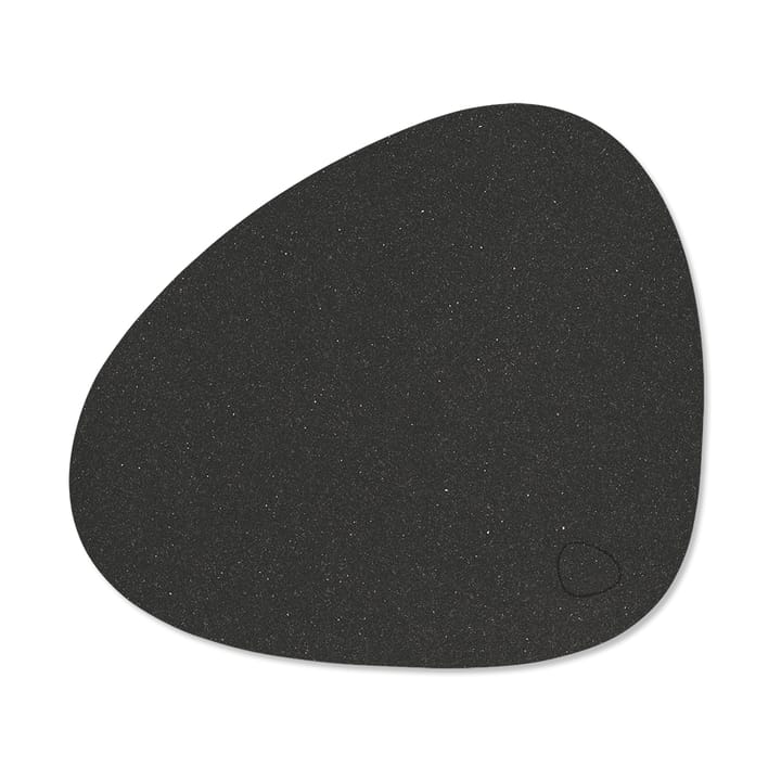 Individual de mesa Core curvo S - Flecked antracite - LIND DNA